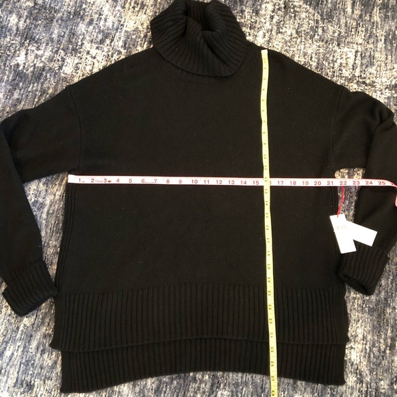 Anthropologie Blair Turtleneck Sweater, Black - Picture 4 of 7